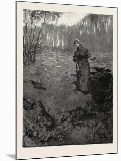 Tess of the D'Urbervilles: The Plantation Wherein She Had Taken Shelter Ran Down at This Spot into-null-Mounted Giclee Print