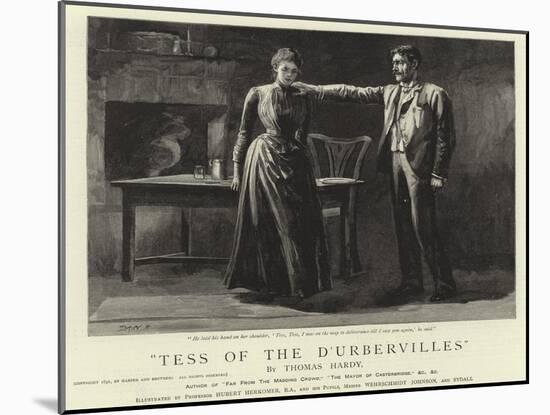 Tess of the D'Urbervilles-Hubert von Herkomer-Mounted Giclee Print