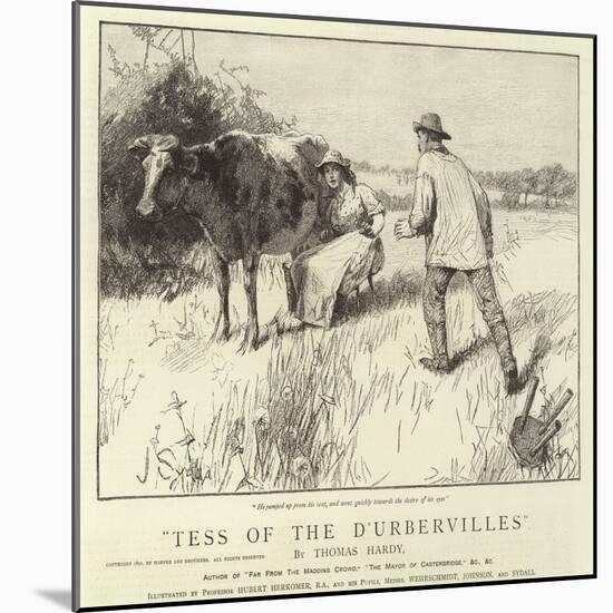 Tess of the D'Urbervilles-Hubert von Herkomer-Mounted Giclee Print