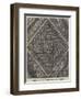 Tesselated Roman Pavement at Dorchester-null-Framed Giclee Print