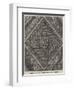 Tesselated Roman Pavement at Dorchester-null-Framed Giclee Print