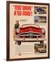 Test Drive a '50 Ford!-null-Framed Premium Giclee Print