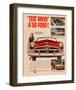 Test Drive a '50 Ford!-null-Framed Art Print