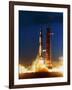 Test Firing of a Saturn V-null-Framed Premium Photographic Print