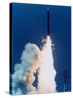 Test Launch of Midgetman Small Icbm Non-Operational System-null-Stretched Canvas