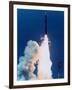 Test Launch of Midgetman Small Icbm Non-Operational System-null-Framed Photographic Print