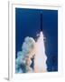 Test Launch of Midgetman Small Icbm Non-Operational System-null-Framed Photographic Print