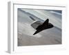 Test of Space Shuttle Prototype Enterprise in Free Flight Glide and Landing on Rogers Dry Lake Bed-null-Framed Photo