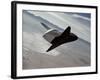 Test of Space Shuttle Prototype Enterprise in Free Flight Glide and Landing on Rogers Dry Lake Bed-null-Framed Photo