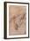 Testa Femminile di Profilo-Michelangelo Buonarroti-Framed Art Print
