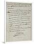 Testament de Louis XIV-null-Framed Premium Giclee Print