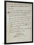 Testament de Louis XIV-null-Framed Premium Giclee Print