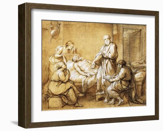 Testament of Eudamida, 1758-Anton Raphael Mengs-Framed Giclee Print