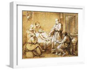 Testament of Eudamida, 1758-Anton Raphael Mengs-Framed Giclee Print