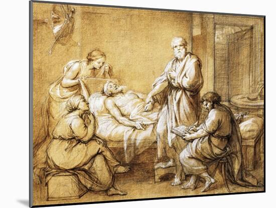 Testament of Eudamida, 1758-Anton Raphael Mengs-Mounted Giclee Print