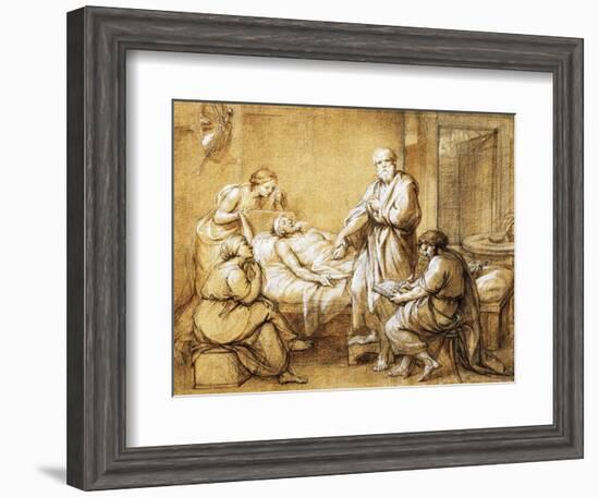 Testament of Eudamida, 1758-Anton Raphael Mengs-Framed Giclee Print