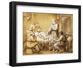 Testament of Eudamida, 1758-Anton Raphael Mengs-Framed Giclee Print