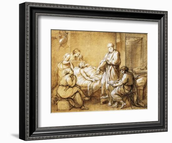 Testament of Eudamida, 1758-Anton Raphael Mengs-Framed Giclee Print