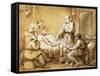 Testament of Eudamida, 1758-Anton Raphael Mengs-Framed Stretched Canvas