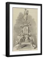 Testimonial Presented to Mr Lumley, of Her Majesty's Theatre-null-Framed Giclee Print