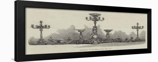 Testimonial to Sir George Elliot-null-Framed Giclee Print