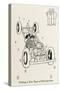 Testing a New Type of Steering Gear-William Heath Robinson-Stretched Canvas