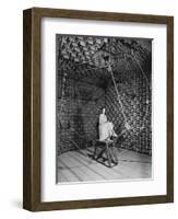 Testing An Audio System, 1959-National Physical Laboratory-Framed Photographic Print