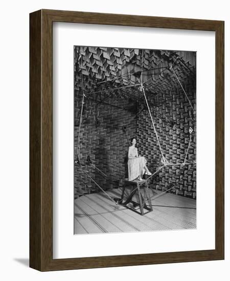 Testing An Audio System, 1959-National Physical Laboratory-Framed Photographic Print