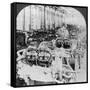 Testing Engines in an Automobile Factory, Detroit, Michigan, USA, 20th Century-null-Framed Stretched Canvas