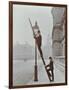 Testing Gas Pressure in Street Lighting, Westminster, London, 1910-null-Framed Photographic Print