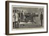 Testing the First Rifled Cannon Made in the Colonies at St Helen's Island, Canada-Alfred Chantrey Corbould-Framed Giclee Print