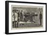 Testing the First Rifled Cannon Made in the Colonies at St Helen's Island, Canada-Alfred Chantrey Corbould-Framed Giclee Print