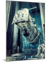 Testing the Hubble Space Telescope , 1980s-null-Mounted Photographic Print