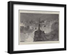 Testing the Seaworthiness of Torpedo-Boat Destroyers-Fred T. Jane-Framed Premium Giclee Print