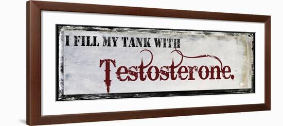 Testosterone-null-Framed Giclee Print