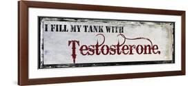 Testosterone-null-Framed Giclee Print