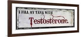 Testosterone-null-Framed Premium Giclee Print