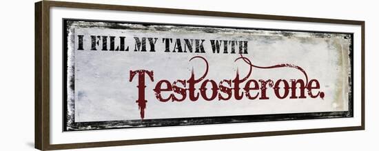 Testosterone-null-Framed Premium Giclee Print