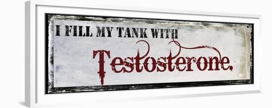 Testosterone-null-Framed Premium Giclee Print