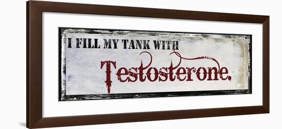 Testosterone-null-Framed Giclee Print