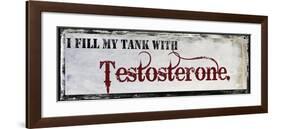 Testosterone-null-Framed Giclee Print