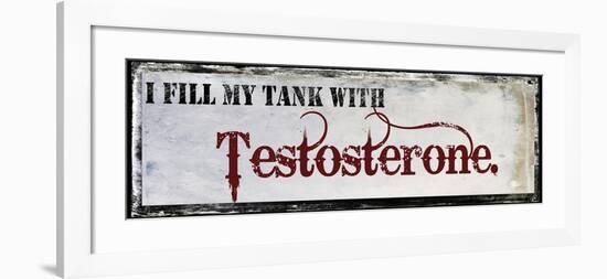 Testosterone-null-Framed Giclee Print