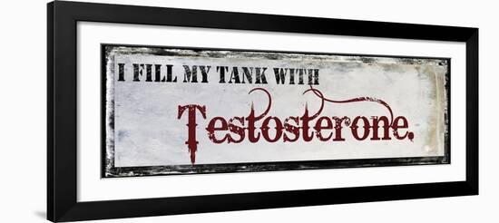 Testosterone-null-Framed Giclee Print