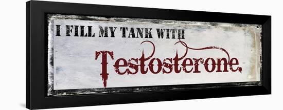 Testosterone-null-Framed Giclee Print