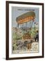 Testu-Brissy's Balloon Ascent on Horseback, Meudon, France, 1798-null-Framed Giclee Print