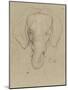 Tête d'éléphant-Charles Le Brun-Mounted Giclee Print