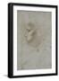 Tête d'enfant de trois quarts-Leonardo da Vinci-Framed Giclee Print