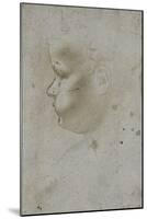 Tête d'enfant de trois quarts-Leonardo da Vinci-Mounted Giclee Print