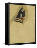 Tête d'homme coiffée d'un bicorne . Etude-Horace Vernet-Framed Stretched Canvas