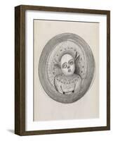 Tête dans une sphère-Odilon Redon-Framed Giclee Print